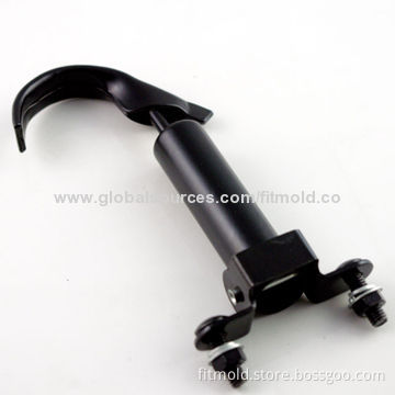 Die-cast Handle Part with Plated Finish, Made of Aluminum Alloy